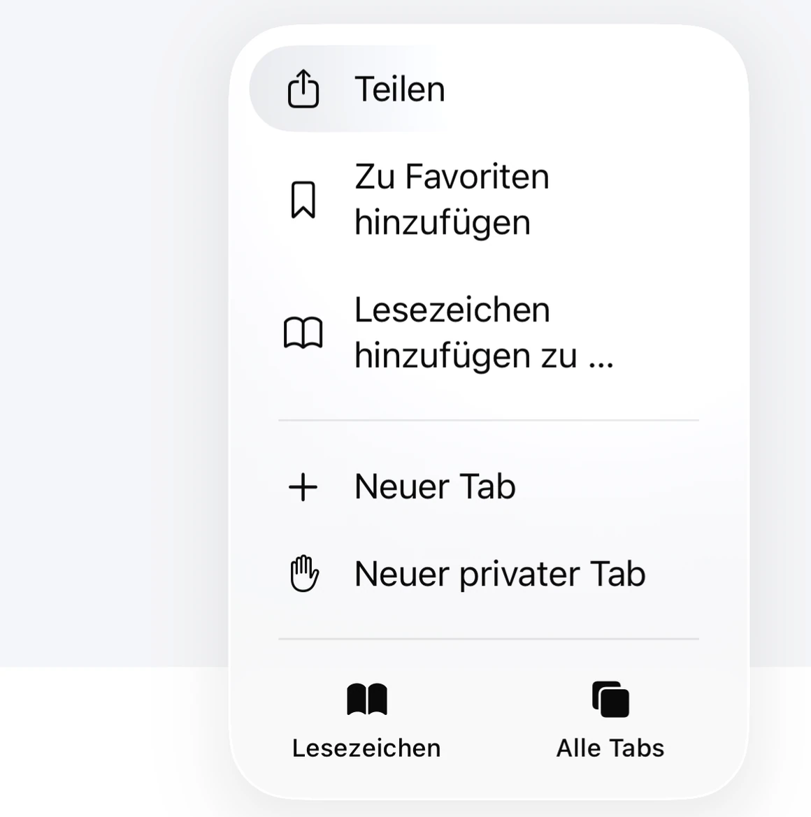 App installieren ios Schritt 2