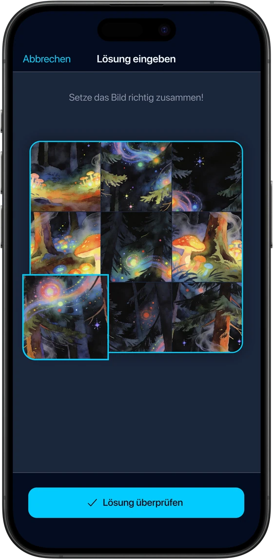 Screenshot Riddlix-App