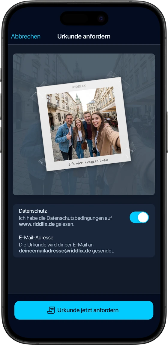 Screenshot Riddlix-App