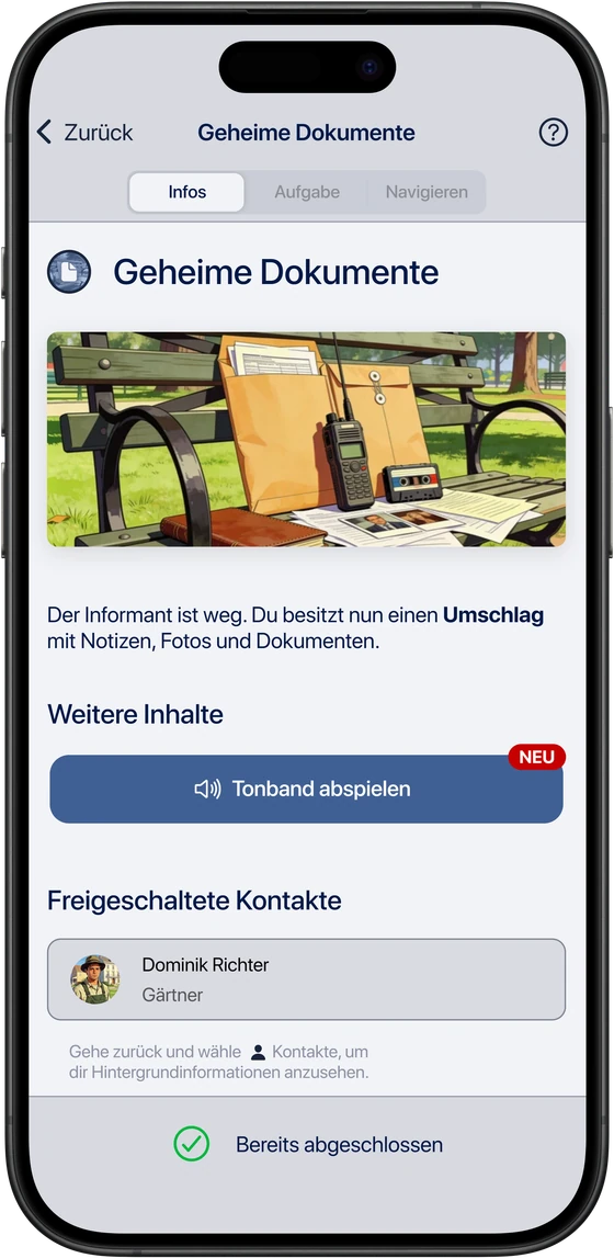 Screenshot Riddlix-App